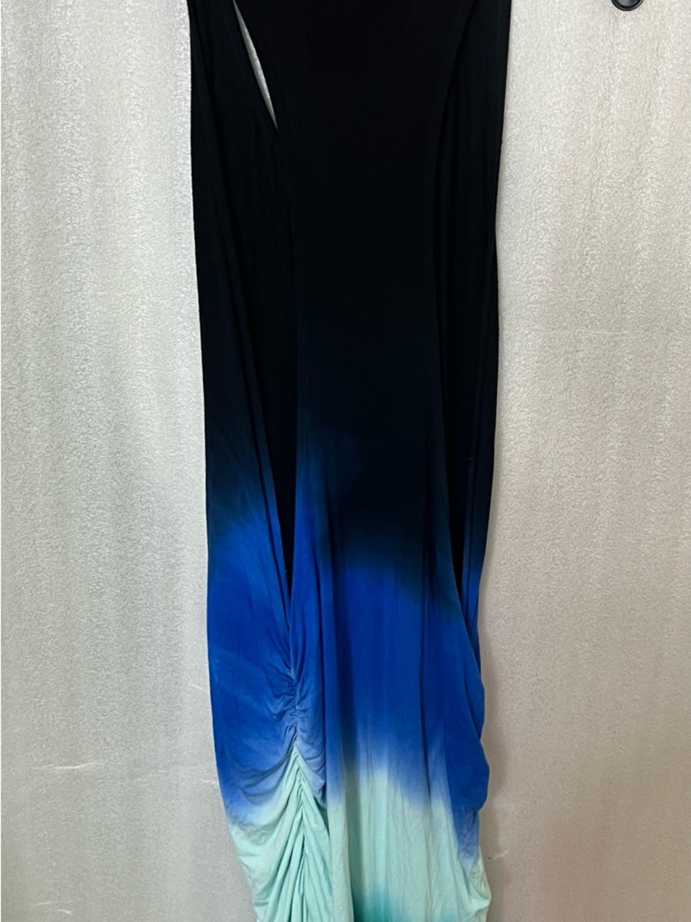 Young Fabulous & Broke Black to Blue Ombre Midi Dress
